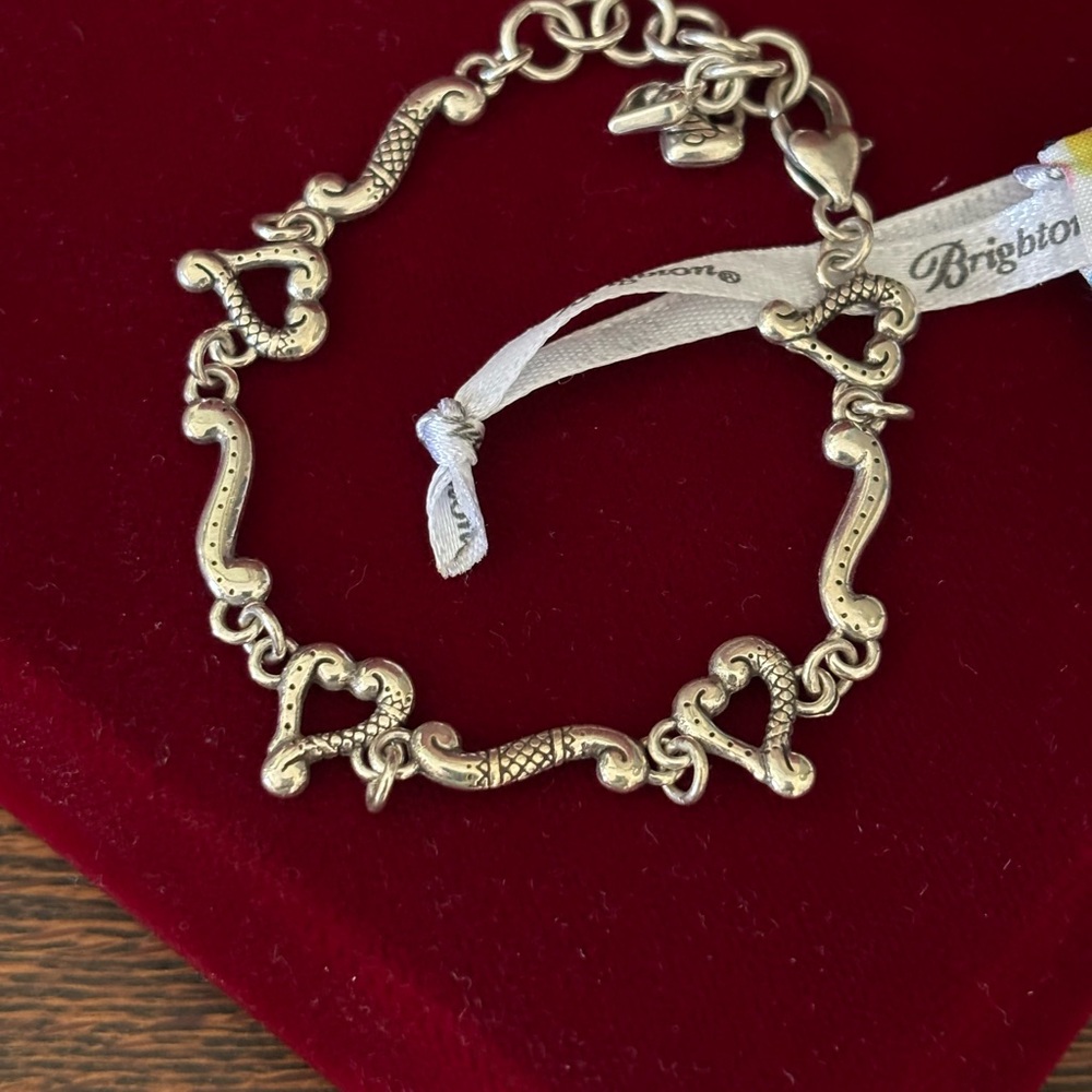 Brighton "TUSCAN ETCHED" Heart ❤️ Bracelet Gorgeous! GREAT GIFT 🎁